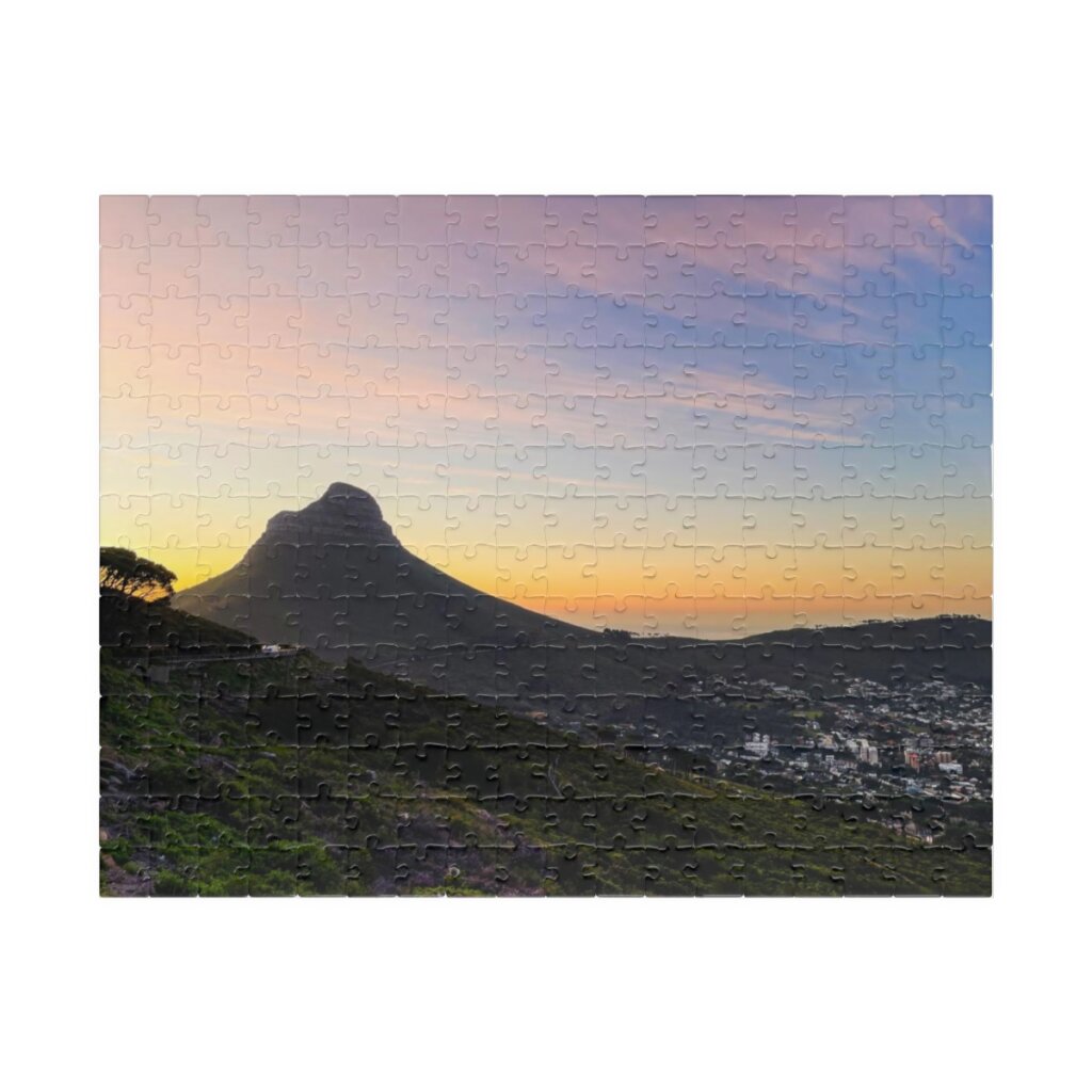 Sunset over Lion’s Head Mountain Puzzle (252, 500, or 1014-piece)